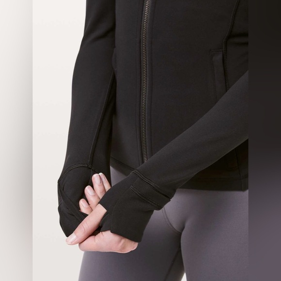 Lululemon Define Hooded Full Zip Jacket Nulu in Black Size 6 - Picture 3 of 10